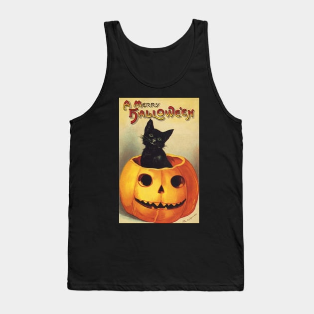 A Merry Halloween Tank Top by MasterpieceCafe